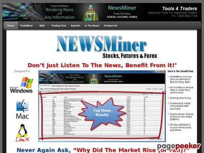 News Miner: How To Profit From Trading The News! 1