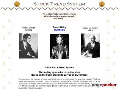 Stock Trend System - The Trading System for Trend Investors 1