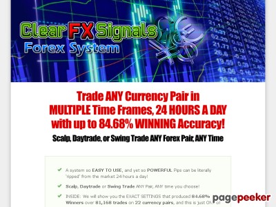 Clear FX Signals | Forex System 1