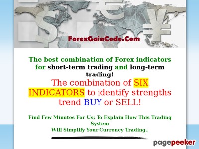 Forex | Online Forex Trading | Forex Indicator | Forex Gain Code 1