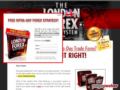 The London Forex Rush System 1