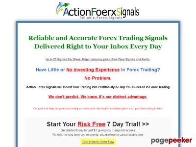 Action Forex Signals - Reliable & Accurate Forex Trading Signals 2