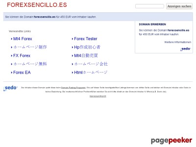 forexsencillo.es - This website is for sale! - Forex Resources and Information. 2