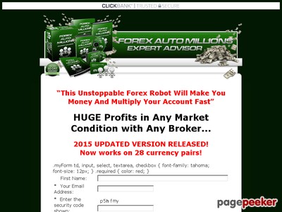 Forex Auto Millions | Forex Robot | Automated Forex Trading System 2