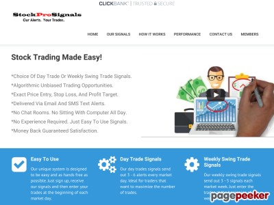 Stock Pro Signals - Our Signals Your Trades 2