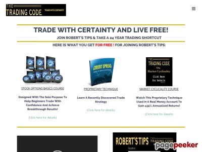 8 Simple Rules Sales Page V3 - The Trading Code 2