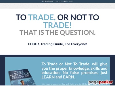 To Trade Or Not To Trade – That is the question 2