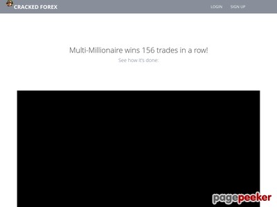 CrackedForex - Multi-Millionaire wins 156 trades in a row! See how he does it: 1