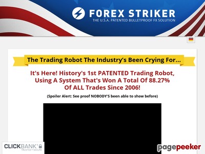 Forex Striker - History's 1st Patented Trade Robot 1