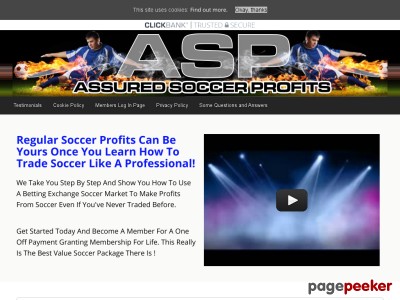 Assured Soccer Profits Trader 21