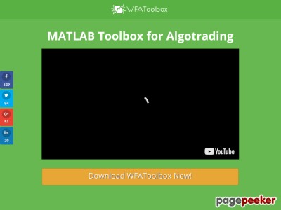 WFAToolbox | Walk Forward Analysis Toolbox for MATLAB 41