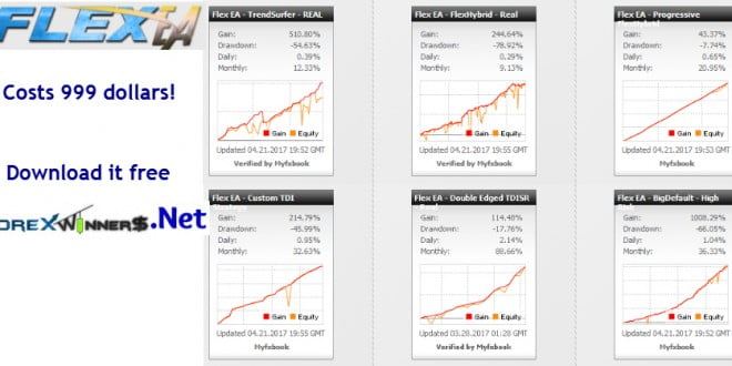 Forex robot-Flex EA 4