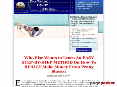 Day Trade Penny Stocks.com 2