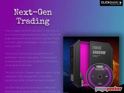 Forex Shadow – Next Gen Trading Software 1