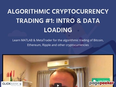 CryptoQuants – Cryptocurrency Algorithmic Trading with MATLAB and MetaTrader 4 | Video Course