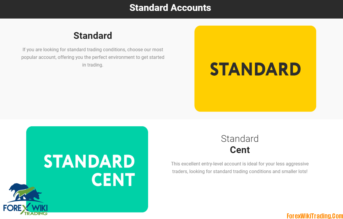 Standard If you are looking for standard trading conditions, choose our most popular account, offering you the perfect environment to get started in trading.