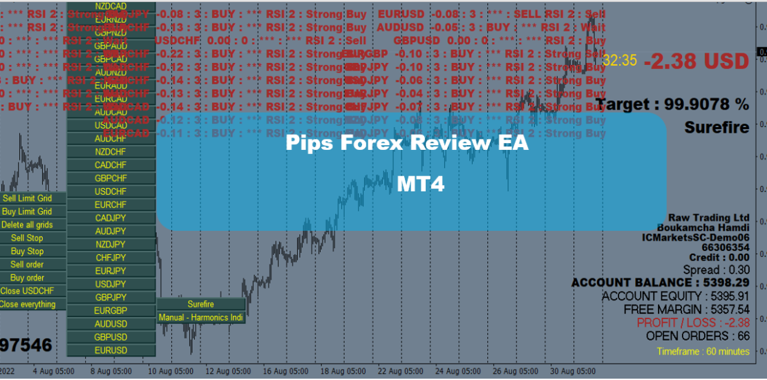 Pips Forex Review EA MT4