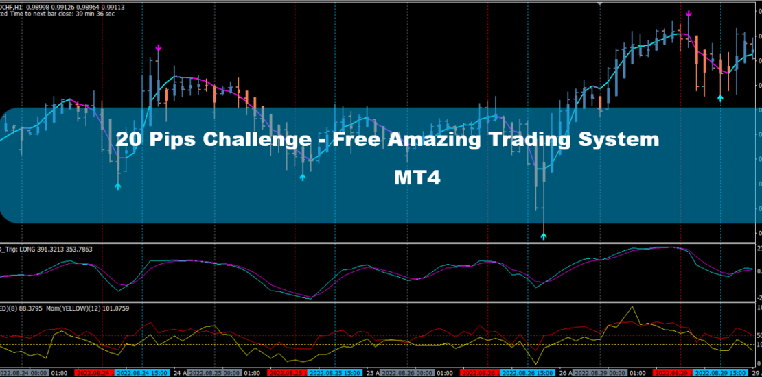 20 Pips Challenge MT4 - Free Amazing Trading System 1
