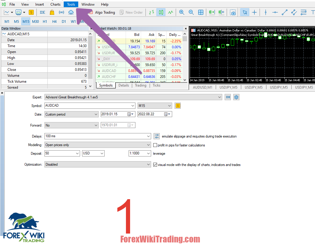 Robot Forex Factory News MT4 - Smart patterns of price behavior