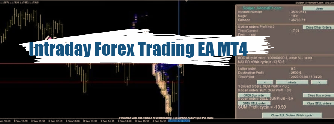 Intraday Forex Trading EA MT4 - A Good Scalping Machine 21