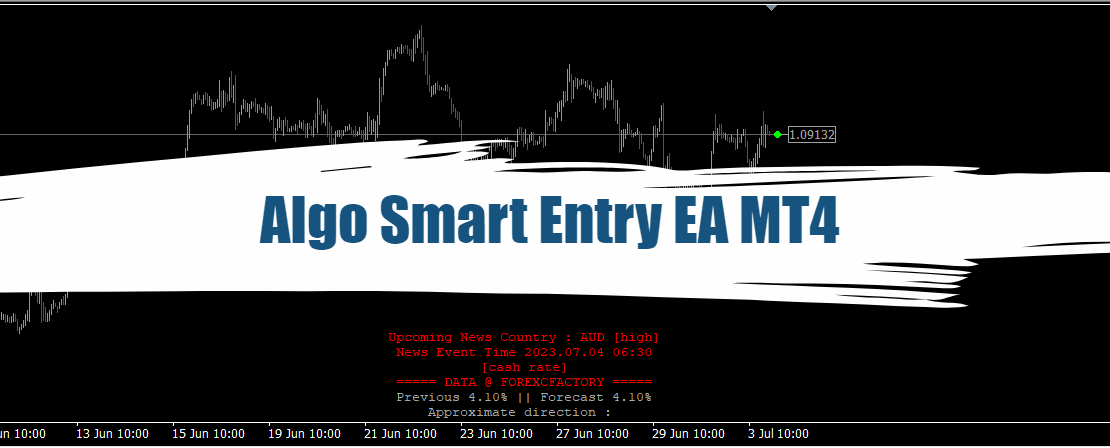 Algo Smart Entry EA MT4 - A Revolutionary Scalping Solution 30