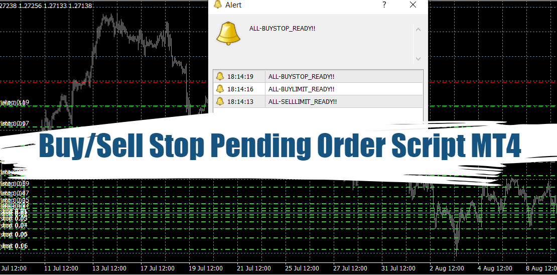 The Buy/Sell Stop Pending Order Script MT4 - Free Download 40
