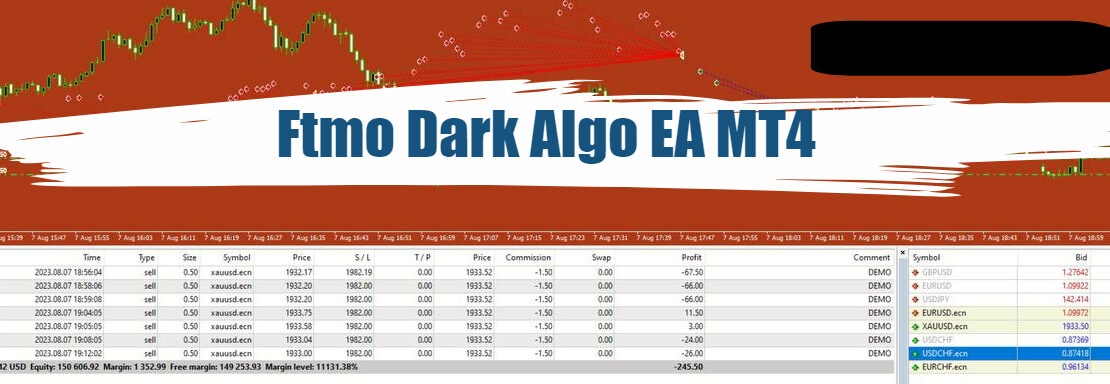 Unveiling the Ftmo Dark Algo EA MT4: A New Era in Forex Trading 16