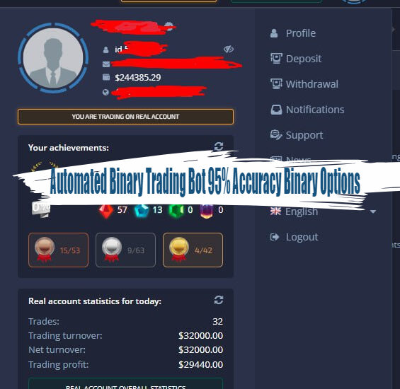 Free Automated Binary Trading Bot : 95% Accuracy 1