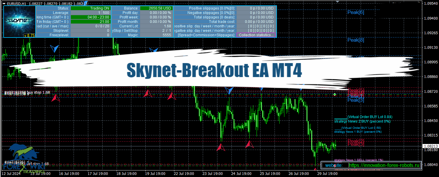 Skynet-Breakout EA MT4 - Free Download 1