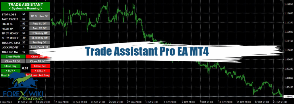 Trade Assistant Pro EA MT4 - Free Download 12