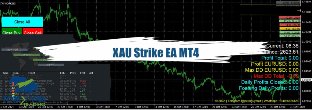 XAU Strike EA MT4 - Free Download 12