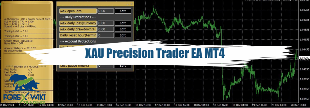 XAU Precision Trader EA MT4 - Free Download 11