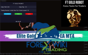 Elite Gold Trader Pro EA MT4 Dashboard