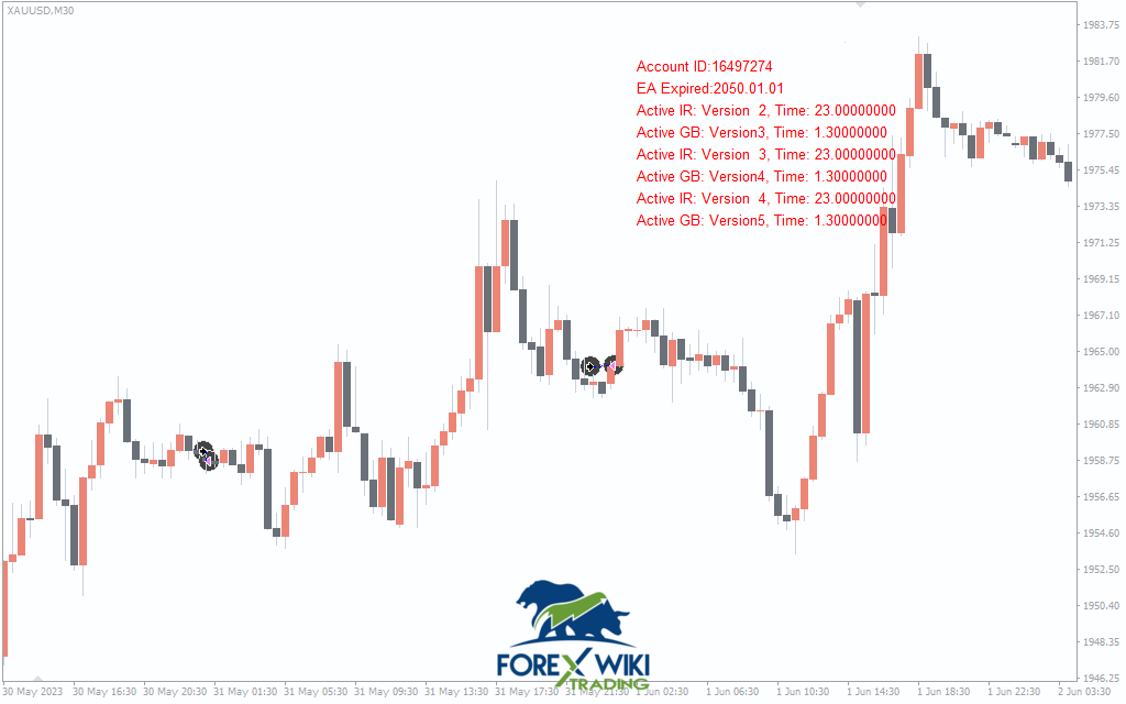 GoldMaster Pro EA V5 MT4 Settings