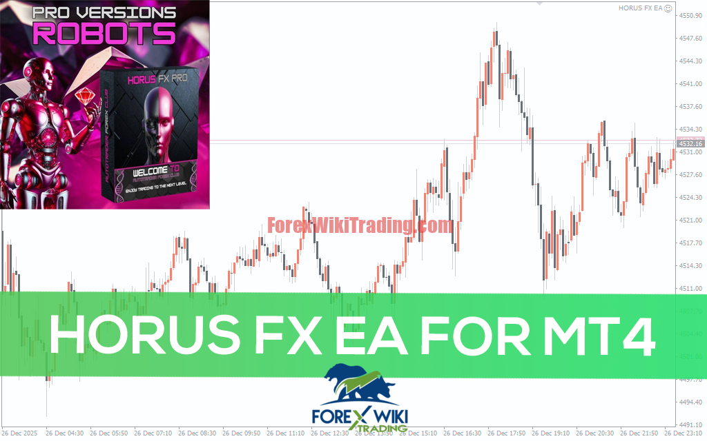 HorusFX Pro EA V2.0 MT4 - Intelligent Grid Trading Robot for Consistent Forex Profits 2 HorusFX Pro EA V2.0 MT4